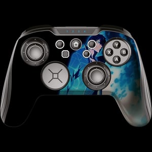 Lexip CRXLXGC0001 Gamecontroller Schwarz, Blau Gamepad Analog/Digital Android, Nintendo Switch, Nintendo Switch 2, PC