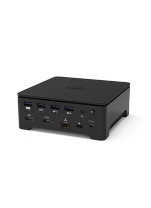 Port Designs 901908-W-EU Kabelgebundene Dockingstation USB 3.2 Gen 1 (3.1 Gen 1) Typ A Schwarz