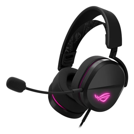 ASUS ROG Pelta Core Zestaw słuchawkowy Przewodowa Opaska na głowę Gaming USB Type-C / USB Type-A Czarny