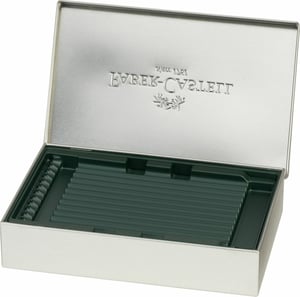 Faber-Castell 180011 Federmäppchen – Hartschalen-Stifteetui – Weiß