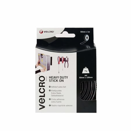 Velcro VEL-EC60241 rzepa Czarny 1 szt.