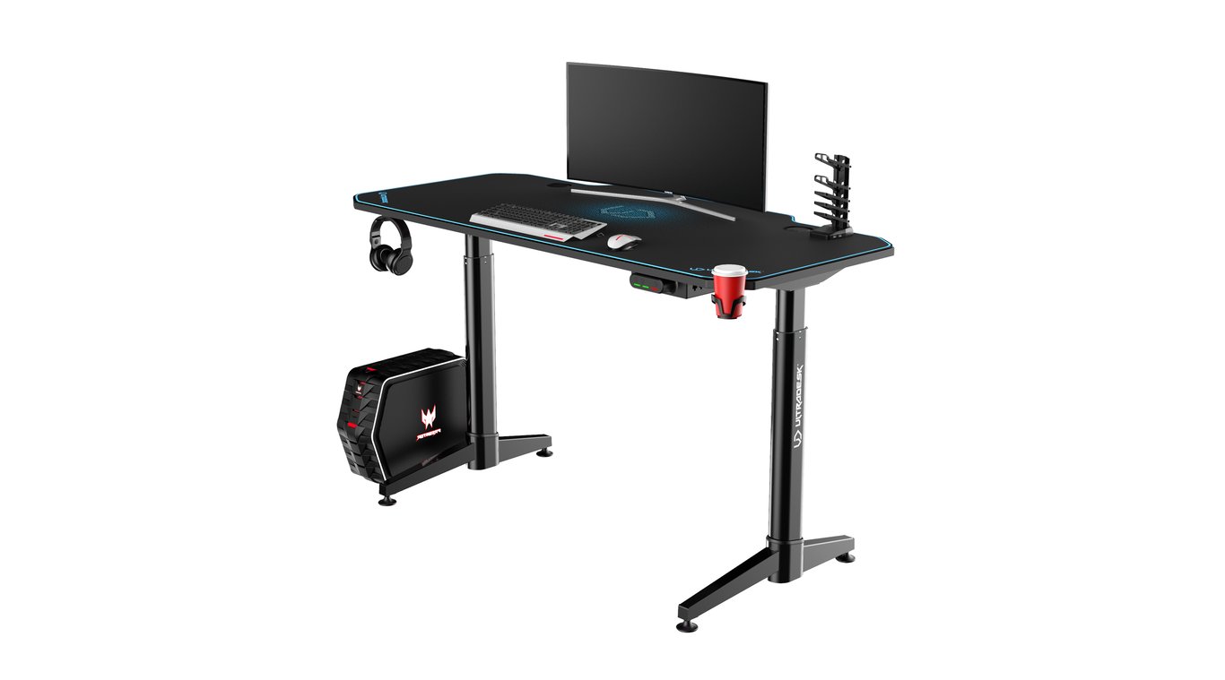 Ultradesk UDESKLVABL biurko komputerowe Niebieski