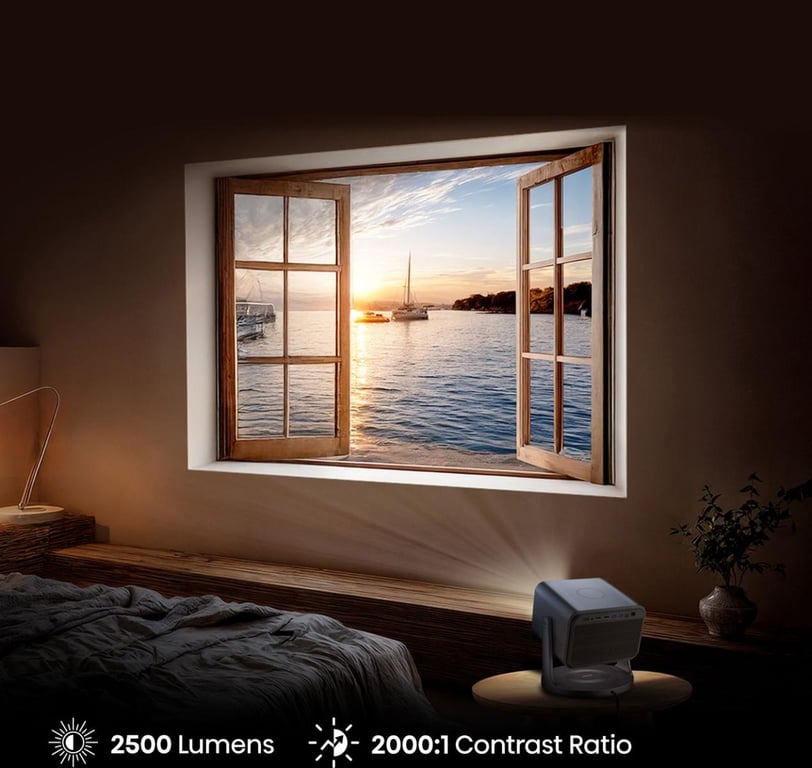 Hisense C3 DLP UHD 4K (3840x2160) Kompatybilność 3D Srebrny
