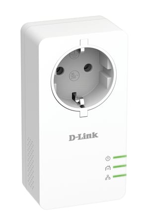 D-Link DHP-P601AV/E Karta sieciowa do PowerLine 1000 Mbit/s Przewodowa sieć LAN Biały 2 szt.