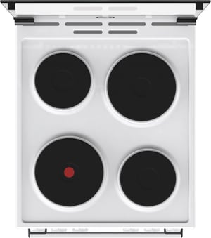 Gorenje GE5A21WH pierkarnik Kuchenka wolnostojąca Prąd elektryczny Płyta uszczelniona Biały
