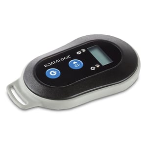 Datalogic DLR-BT001 Bluetooth/USB RFID Card Reader, Black, Gray