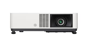 Sony VPL-CWZ10 Datenprojektor Standardprojektor mit 5000 ANSI-Lumen, 3LCD, WXGA (1280x800), Schwarz, Weiß