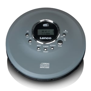 Lenco CD-400GY odtwarzacz cd Antracyt Osobisty odtwarzacz CD