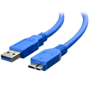 Techly 0,5 m USB 3.0 A-Micro-B M/M-Kabel USB USB 3.2 Gen 1 (3.1 Gen 1) 0,5 m USB A Micro-USB B 5 Gbit/s Blau