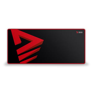 Savio Turbo Dynamic Gaming-Mauspad Schwarz, Rot