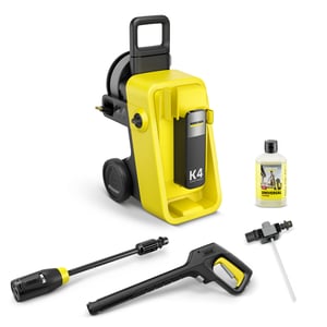 Kärcher K 4 Comfort Premium podkładka ciśnieniowa Wyprostowany Prąd elektryczny 420 l/h Żółty