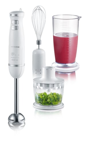 Severin SM 3798 blender Blender immersyjny 600 W Srebrny, Biały