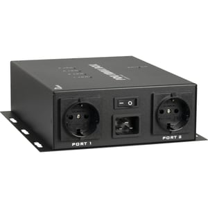Inter-Tech SA-0416EU rozdzielacz zasilania PDU 4 x gniazdo sieciowe Czarny