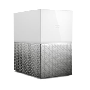 Western Digital My Cloud Home Duo – private Cloud mit 20 TB, kabelgebundenes LAN, weiß