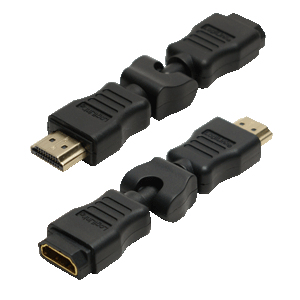 LogiLink AH0012 HDMI Cable Adapter, Black
