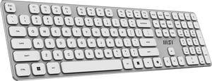 MSI FORGE K210 W COMBO WHITE US Keyboard with Mouse Included Home/Office USB QWERTY US English White