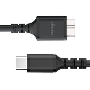 MediaRange MRCS257 USB-kabel USB 3.2 Gen 1 (3.1 Gen 1) 0,5 m Micro-USB B till USB-C 5 Gbit/s Svart
