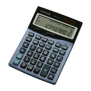 Olympia LCD 4312 skrivbordsräknare Enkel räknare