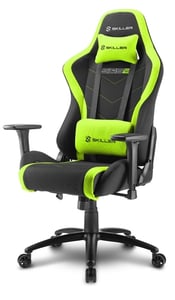 Sharkoon SKILLER SGS2 Gamingstol Klädd sits Svart, Grön