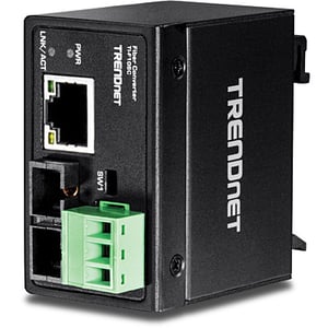 Trendnet TI-F10SC 200 Mbit/s 1310 nm Multifunction Network Converter, Black