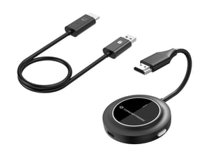 Conceptronic ATHERIC02B-adapter för överföring av HDMI/USB-bild i Full HD. Hårdvarunyckel