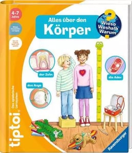 Ravensburger 49228 bok Hälsa, sinne & kropp Tyska 16 sidor Inbunden