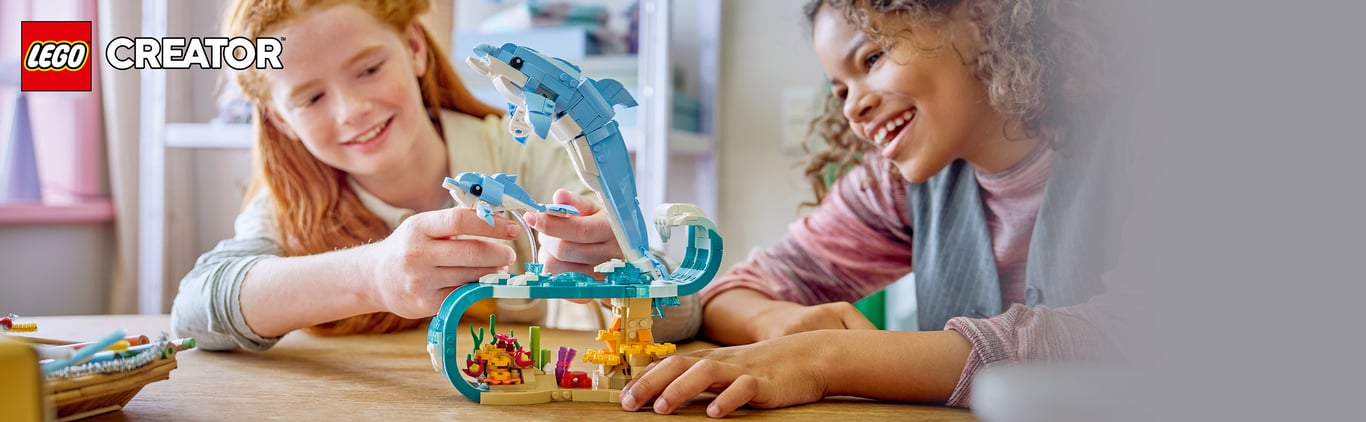 LEGO Creator Zwierzęta morskie: piękny delfin