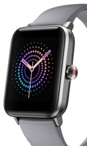Ulefone Watch Pro 3,94 cm (1,55") TFT 36 mm Digital 320 x 360 px Pekskärm Silver