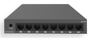 EnGenius ES108 Netzwerk-Switch, unmanaged, Gigabit-Ethernet (10/100/1000), schwarz