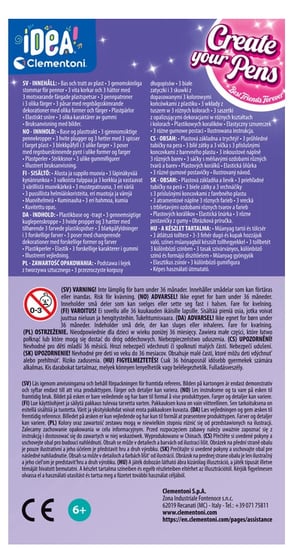 Clementoni IDEA 18162 zabawka artystyczna / rękodzielnicza