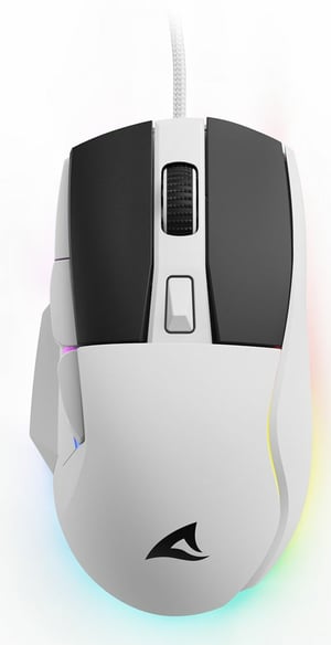 Sharkoon SGM35 myszka Uniwersalne Po prawej stronie USB Typu-A Optyczny 6400 DPI