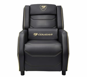COUGAR CGR-RGP-GLB Fotel gamingowy Obite siedzisko Czarny
