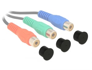 DeLOCK 60168 Fastener Cover, 10 pcs. Polyethylene Cover