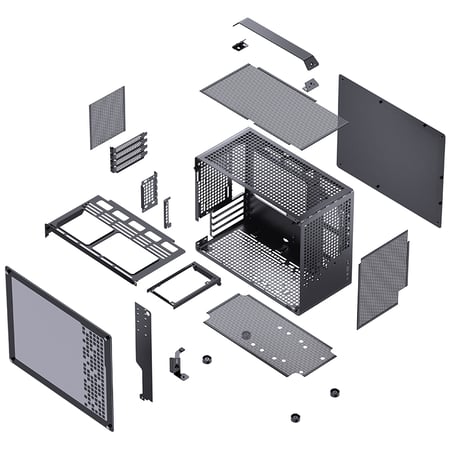 Jonsbo Z20 Black Mini Tower Czarny