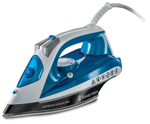 Russell Hobbs Supreme Steam Pro 2600 W 0,31 l Keramik-Kochplatte Blau, Weiß