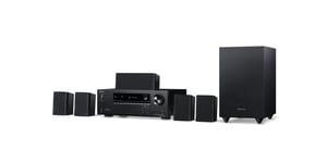 ONKYO HT-S3910 5.1-Kanal-Heimkino-Set, 155 W, 3D-kompatibel, schwarz