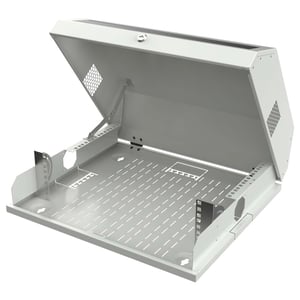 Techly I-CASE FL-09-BGT 9U-Rack Wandschrank Grau