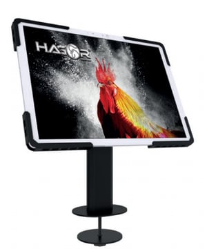 Hagor 8713 Monitorhalterung / -ständer 32,8 cm (12.9") Schreibtisch Schwarz