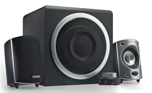 Wavemaster Moody zestaw głośników 65 W Czarny 2.1 kan. 30 W