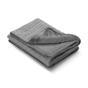 Medisana HB 680 120 W Electric Blanket, Gray Plush