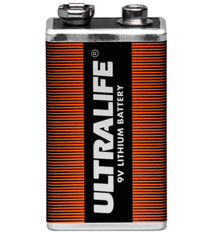 Ultralife 9V Lithium (U9VL-J) Jednorazowa bateria Lit