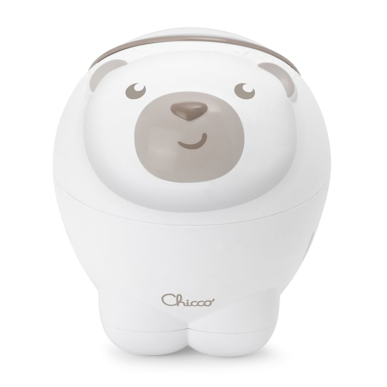 Chicco First Dreams Polar Bear nocna lampka dziecięca Wolnostojący Beżowy, Biały