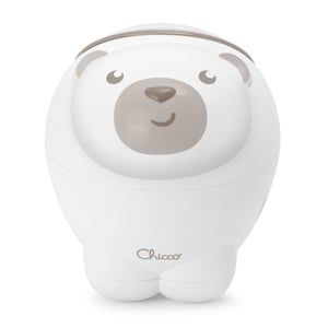 Chicco First Dreams Polar Bear Nachtlicht für Kinder, freistehend, Beige, Weiß