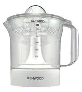 Kenwood JE280 elektrisk citruspress 1 l 60 W, genomskinlig, vit