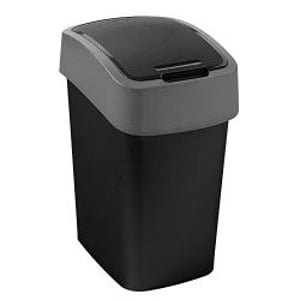 Curver Flip 10 l Prostokątny Plastik Czarny, Szary