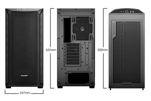 be quiet! Shadow Base 800 Black Midi Tower Czarny