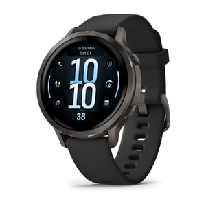 Garmin Venu 4 3,05 cm (1,2") AMOLED 41 mm Digital 390 x 390 px Touchscreen Schwarz WLAN GPS