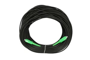 Extralink Patchcord SC/APC-SC/APC Okrągły, wiszący, jednomodowy, Simplex, G.657A2, 10m