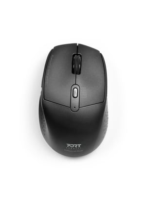 Port Designs 900715 Maus „Biuro“ (rechtshändig) RF Wireless + Bluetooth, optisch, 2400 DPI