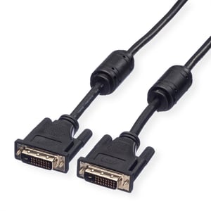 ROLINE 11.04.5556 DVI-Kabel 7,5 m DVI-D Schwarz